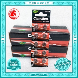 Pin AG13 / LR44 / A76 vỉ 10 viên CAMELION thay cho máy tính casio, remote, khoá ô tô