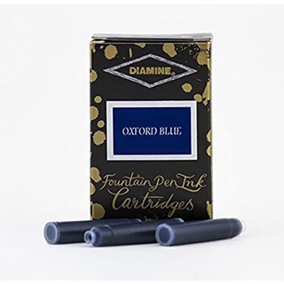 Mực bút máy Diamine Cartridge - Oxford Blue - 18 Cartridge
