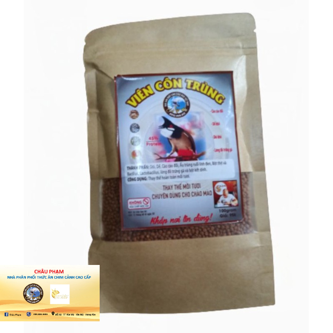 HẠT CÔN TRÙNG CHO CHIM CHÀO MÀO LÃO ĐẠI căng lửa thi đấu dẻo dai