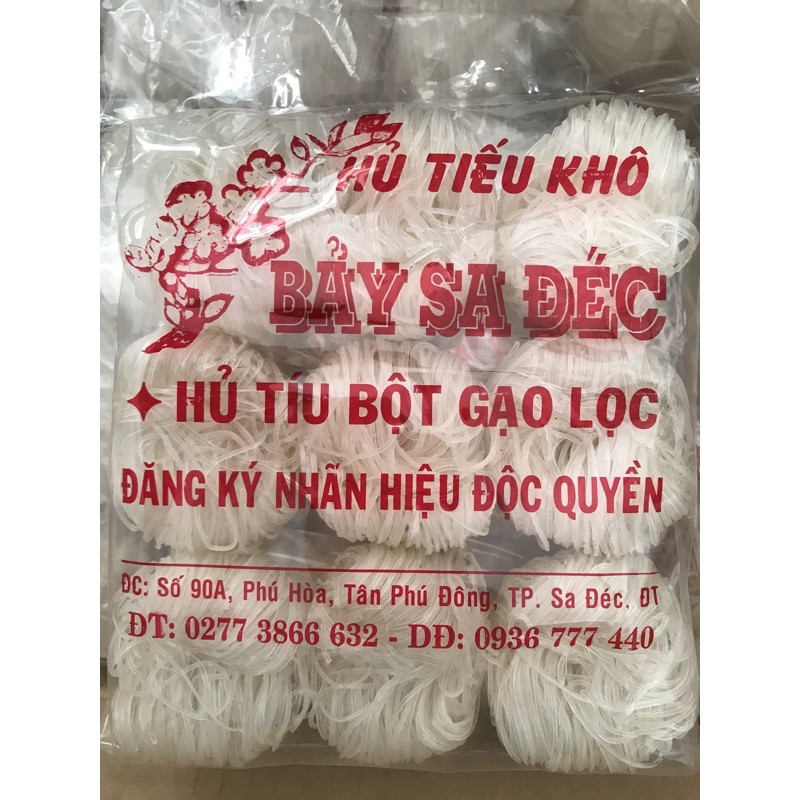 Hủ tiếu khô Sa Đéc 1kg (không chất tẩy màu, bảo quản) | BigBuy360 - bigbuy360.vn