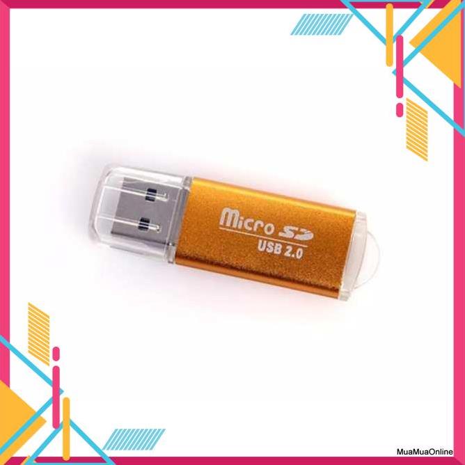 Đầu Đọc Thẻ Micro Sd Inox Cao Cấp -TPS-
