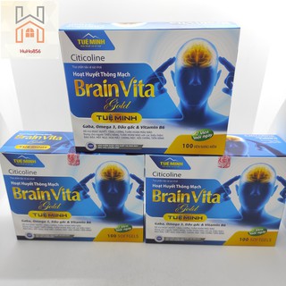 Hoạt Huyết Thông Mạch BrainVita Gold - Tuệ Minh