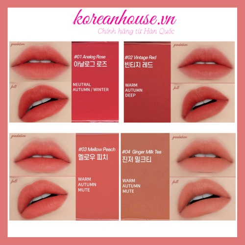 [Chính hãng có bill] SON FIXING TINT ETUDE HOUSE SIÊU BÁM DÍNH LÂU TRÔI 4g 8 Colors | BigBuy360 - bigbuy360.vn