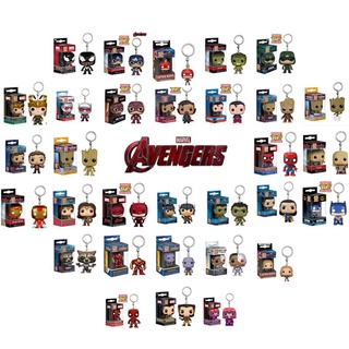 Funko Pop! Móc khóa hình nhân vật Iron Man trong Marvel