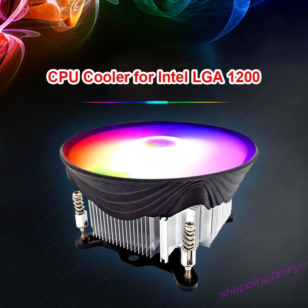 Bộ Tản Nhiệt Cpu Rgb 3 Pin Cho Intel Lga 1200 1150