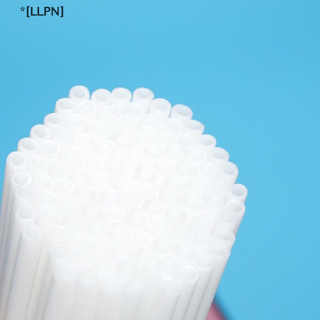 Set 100 Que Nhựa Hút Làm Kẹo Mút