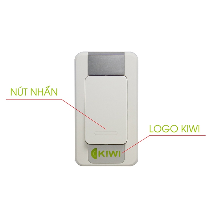 CHUÔNG CỬA KHÔNG DÂY KIWI KW-D12E