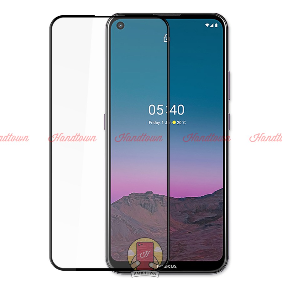 Kính Cường Lực Nokia 5.4 nokia5.4 Full Màn Đen Full Keo Không Chấm Li Ti Chống Va Đập Chống Trầy Xước Bảo Vệ Màn Hình