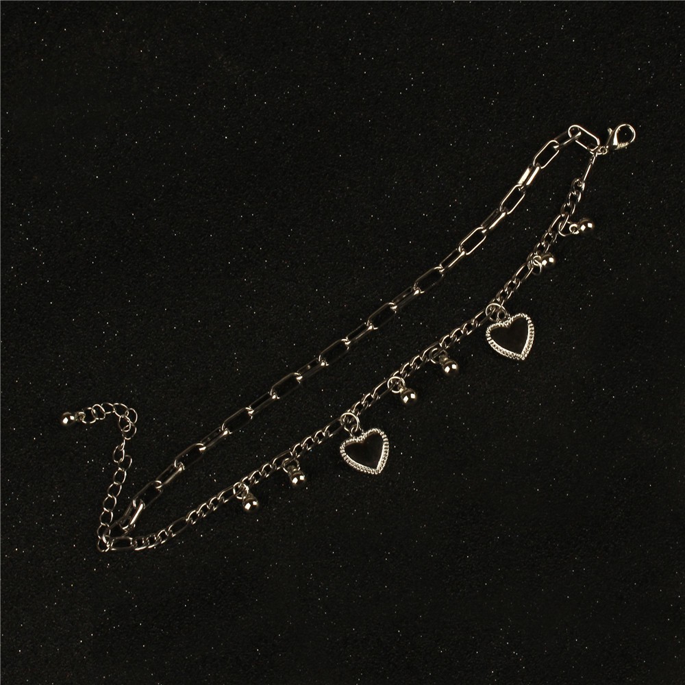 Lắc tay xích trái tim xinh xắn