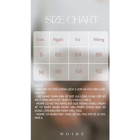 MOIRÉ - Áo tay phồng cổ yếm Josie Top