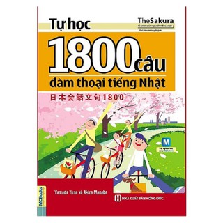 Sách - Tự học 1800 câu đàm thoại tiếng Nhật