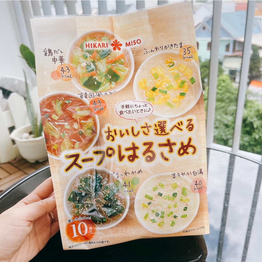 Miến Ăn Dặm Ngũ Vị Hikari Miso Nhật Bản 5 Vị 10 Gói Cho Bé Từ 1 Tuổi Ăn Dặm Thơm Ngon Bổ Dưỡng