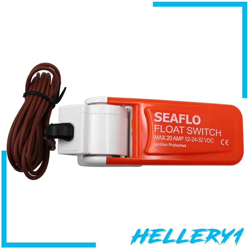 [Hellery1] Công Tắc Phao Bơm Nước Tự Động 12V 24V Hoặc 32V 20 Ampo Cho Tàu Thuyền