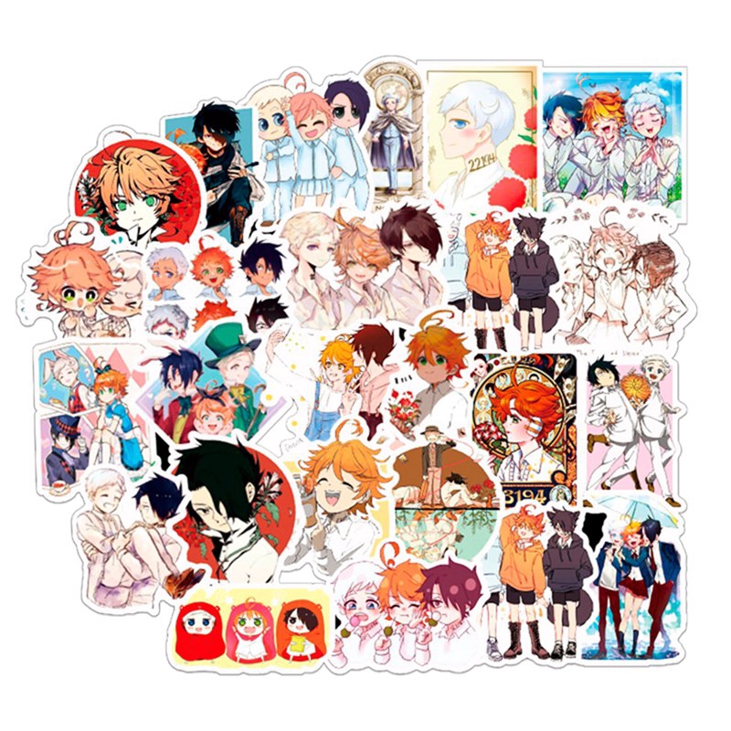 Sticker dán trang trí hình anime chống nước đẹp mắt