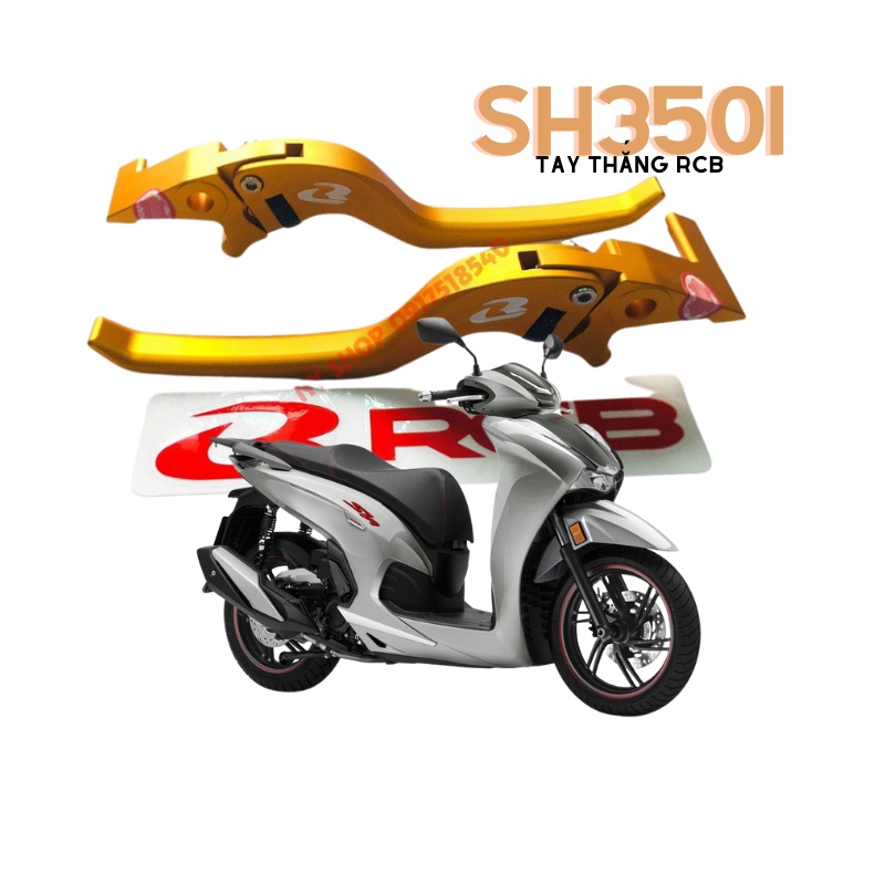 Tay Thắng RCB Chính Hãng Gắn Sh Việt nam 350i (ảnh thật)