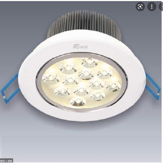 Đèn led âm trần tròn anfaco afc – 512 – 9w,12w