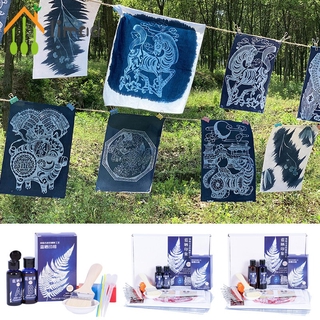 Bộ Dụng Cụ In Chữ ferricyanide cyanotype Tự Làm