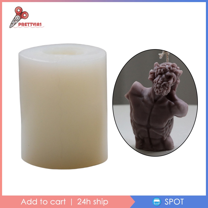 ✨Hàng sẵn sàng✨Khuôn Silicone Tạo Hình Chân Dung 3d Chuyên Dụng Cho Làm Nến / Sáp Thơm / Resin Epoxy