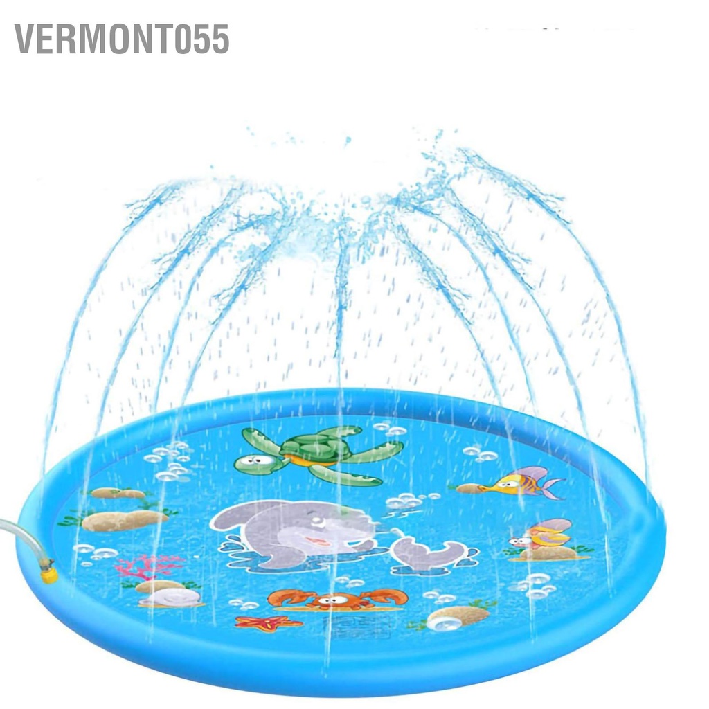 Vermont055 Tấm chắn nước ngoài trời PVC có thể gập lại Di động không độc hại đệm phun hơi mùi cho trẻ mới biết đi