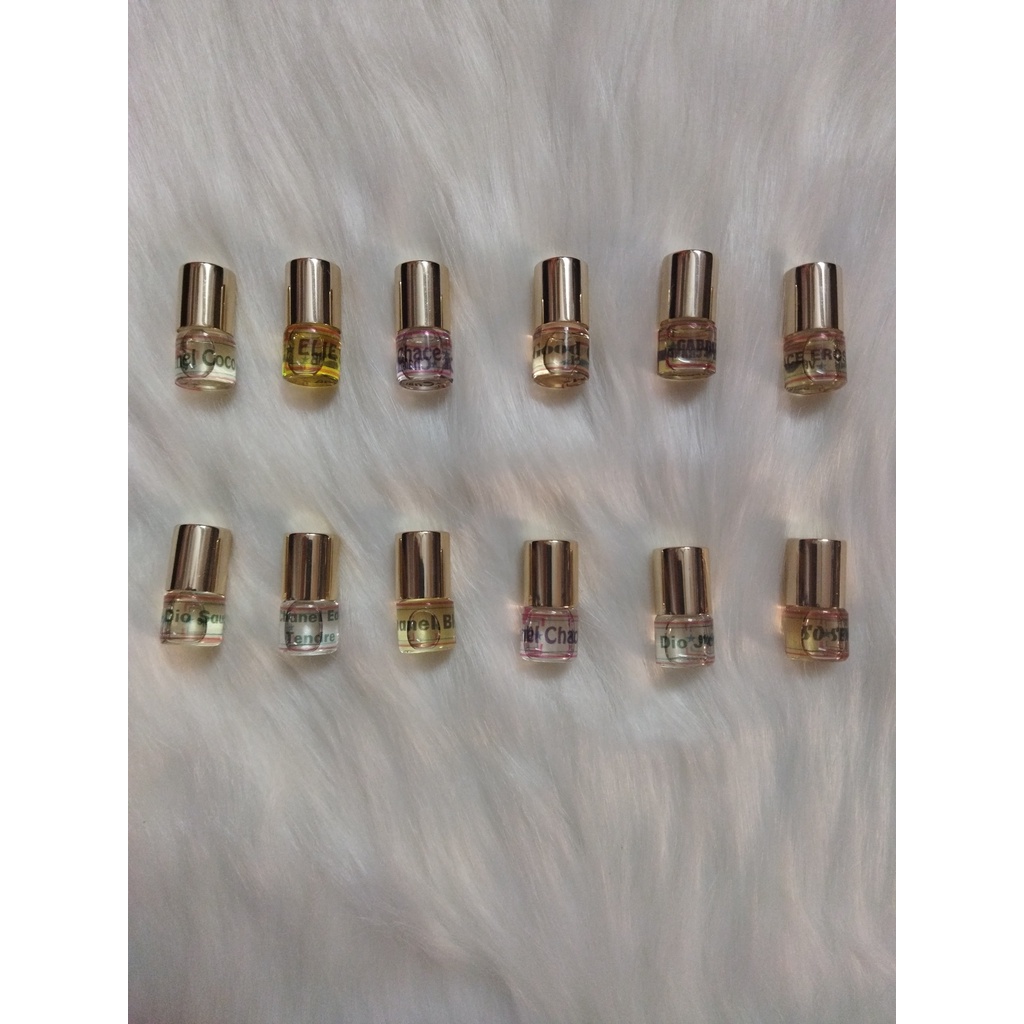 Tinh Dầu Nước Hoa Dubai Mini Nam Nữ Chính Hãng 1.5ml - Tinh Dầu Thiên Nhiên Nguyên Chất Lưu Hương 24h