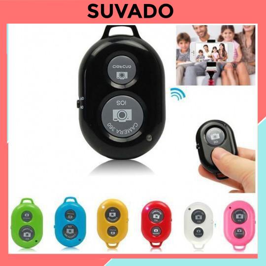 Remote Bluetooth chụp hình tự sướng màu ngẫu nhiên