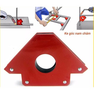 Ke góc nam châm ct602 size 2 lực hút 22kg - 50lb