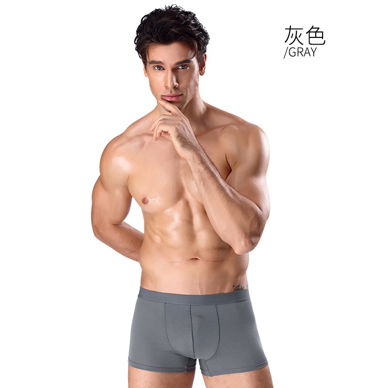Quần lót cotton nam cao cấp co giãn thoáng khí QN02