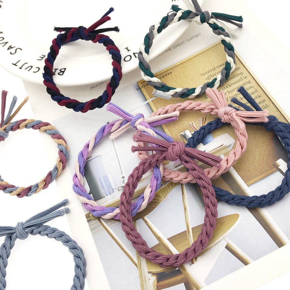 Dây buộc tóc | Vòng tay bện thắt nút Hàn Quốc style PKTT107SP6