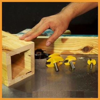 Mũi Ghép Góc Vàng - Mũi chuyên dụng cho các sản phẩm cắt sâu, không bám gỗ giúp đẩy mũi khoan nhẹ nhàng