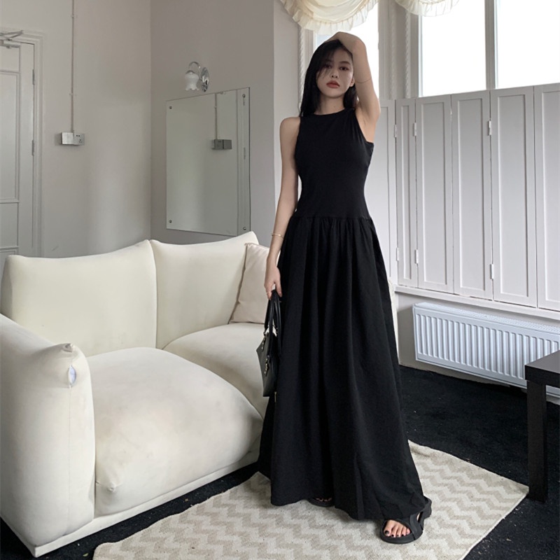 Đầm maxi Sát Nách Dáng Rộng Thiết Kế Quyến Rũ Cho Nữ