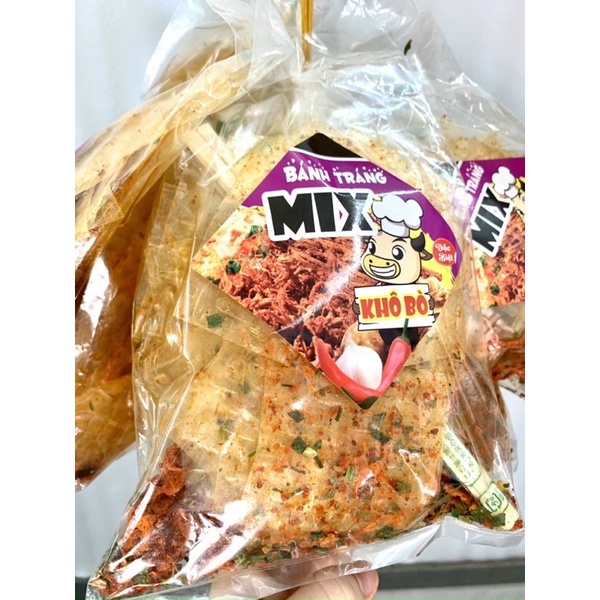 Bánh tráng mix vị khô bò - 1 bịch