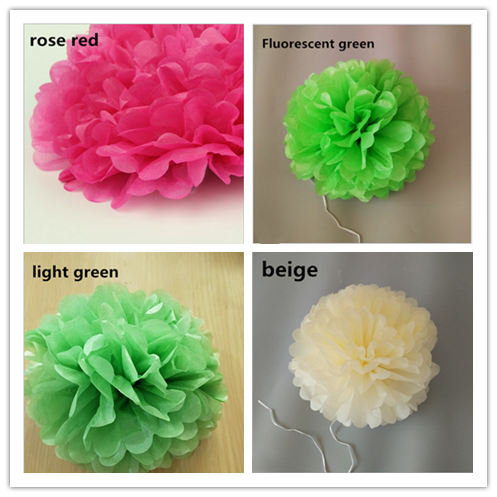Hoa giấy 45cm trang trí nhà ở DIY