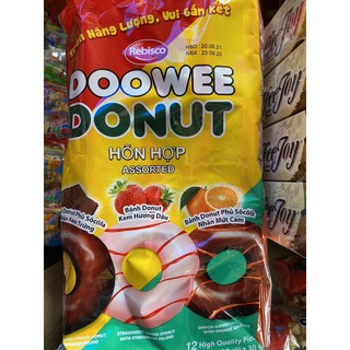 BÁNH DOOWEE DONUT HỖN HỢP[CAM-DÂU-SOCOLA]_KK0065