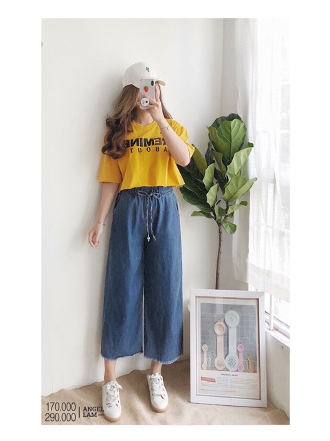 ⚡️Quần Jeans Ống Rộng HOT HIT 3043