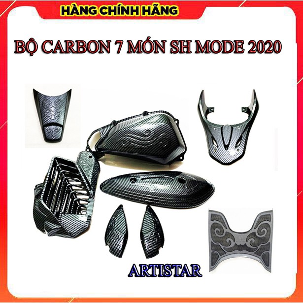 BỘ CARBON SH MODE 2020 GỒM 7 MÓN ( ARTISTAR)