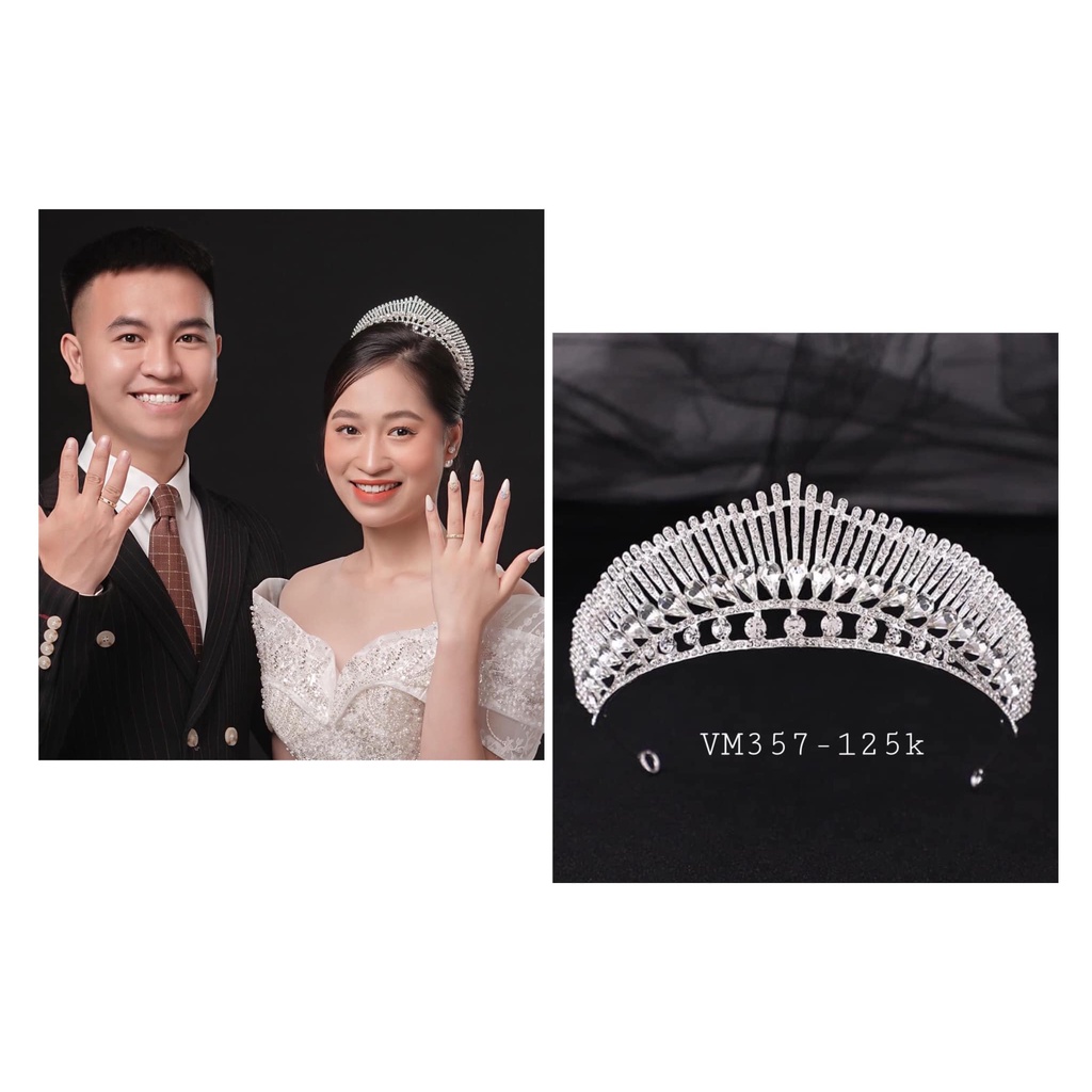 Vương miện cô dâu VM357-125k