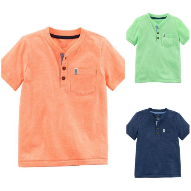 Áo carter's bé trai dư xịn size 2 màu cam