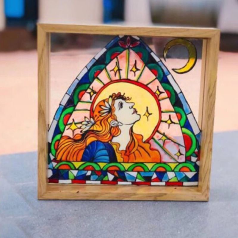 Tuýp Màu Acrylic 12ml 12 Màu Vẽ Tranh Nghệ Thuật