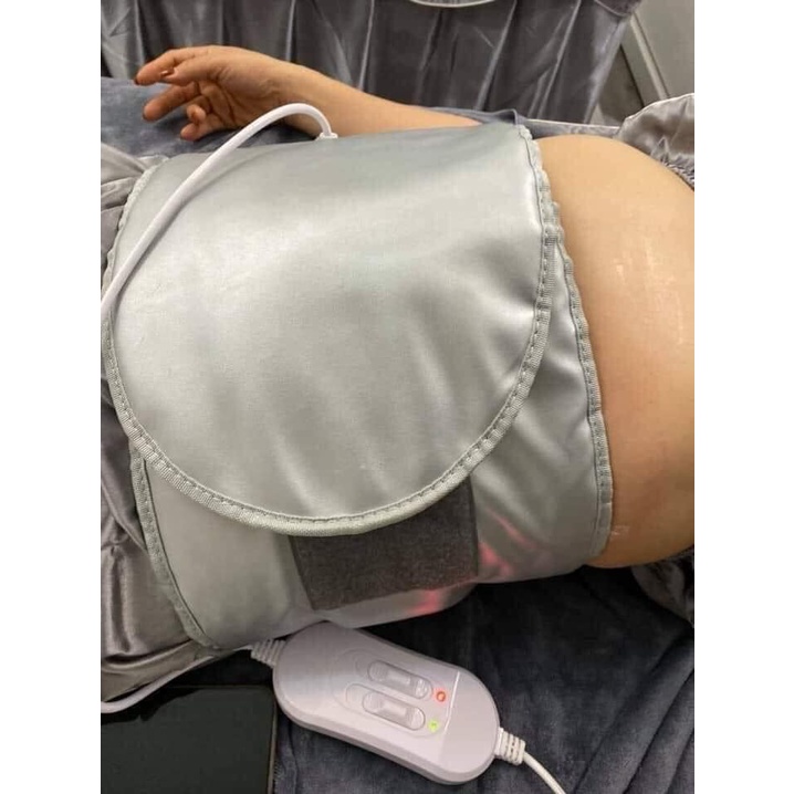 Đai rung nóng giảm béo, đầm rung nóng giảm béo kết hợp massage