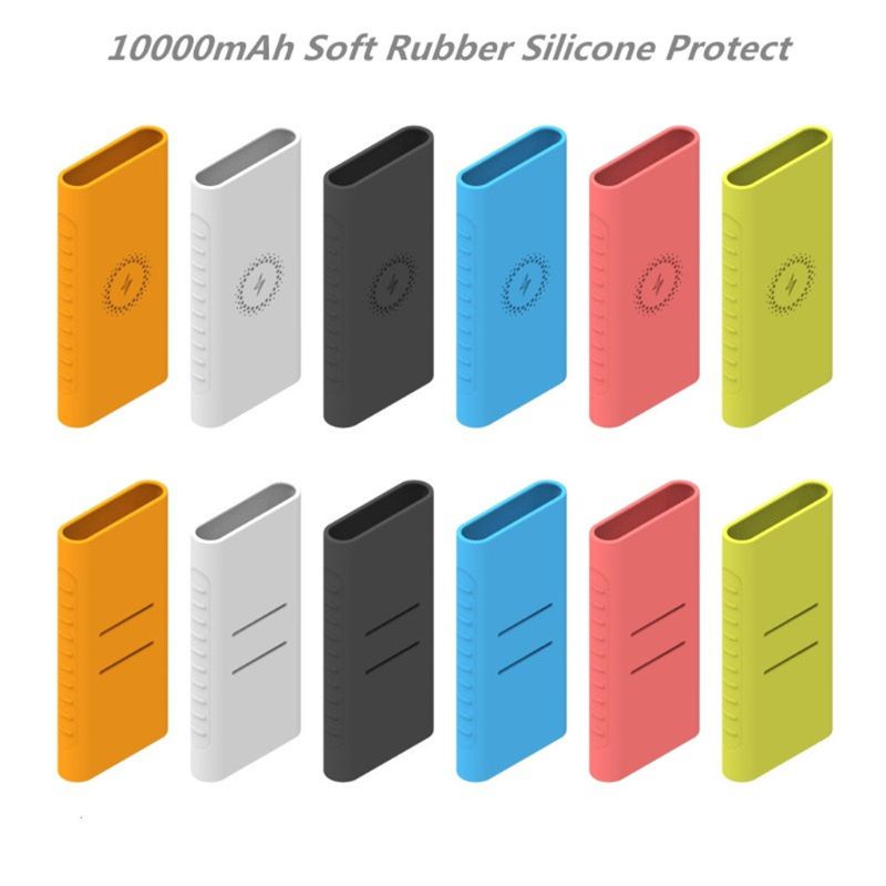 Vỏ Silicon Bảo Vệ Sạc Dự Phòng Không Dây powerbank 10000mah plm11zm wpb15zm Và plm13zm Chuyên Dụng