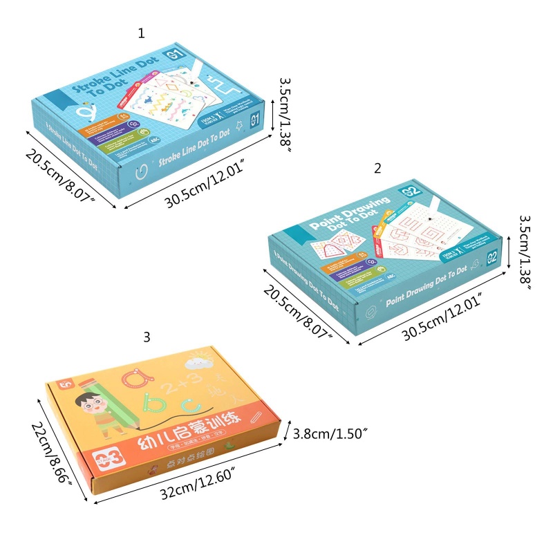 Sách Tập Vẽ &amp; Bút Vẽ Ma Thuật Có Thể Tái Sử Dụng Nhiều Lần Cho Trẻ Em