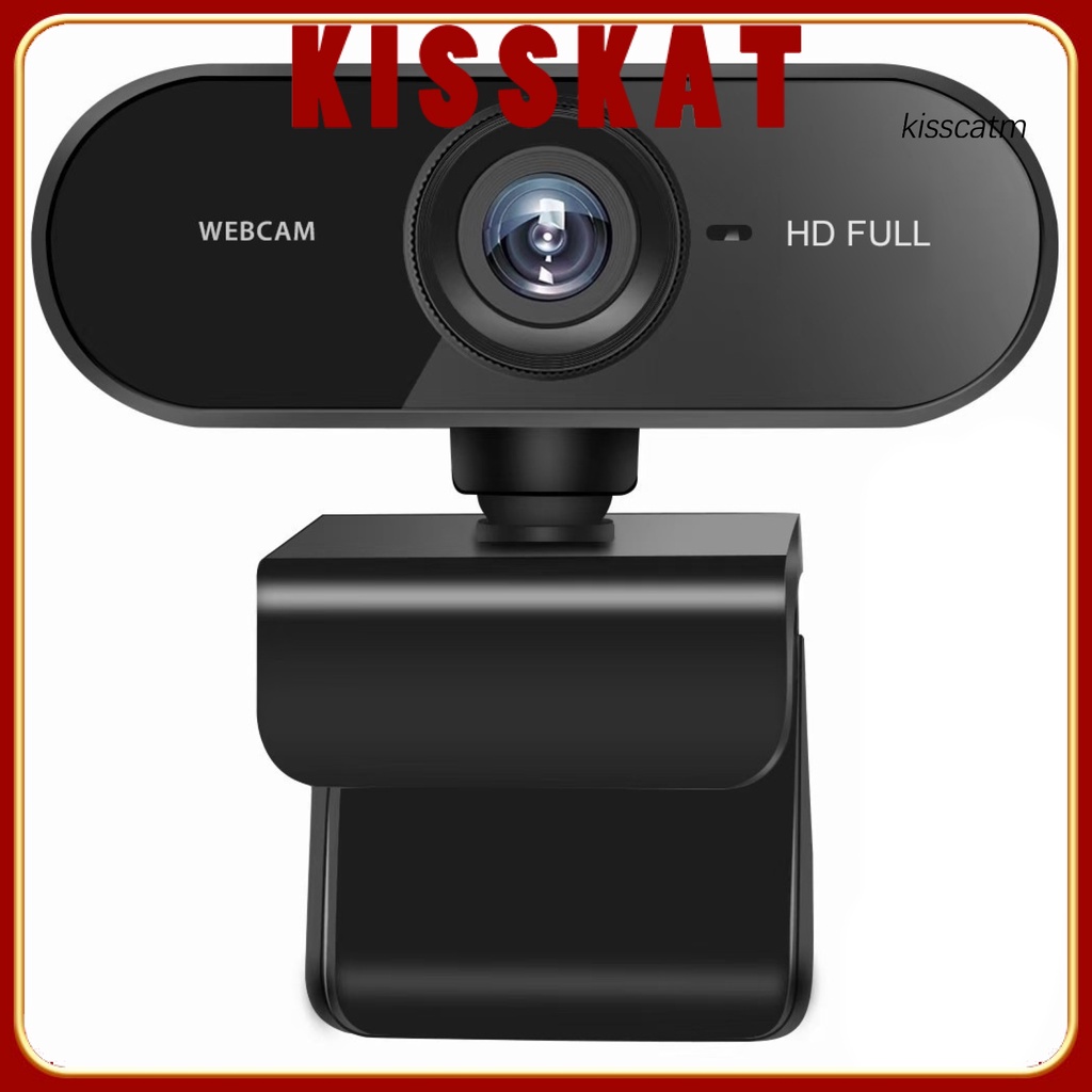 Webcam Kiss-Ws 2k Hd Tích Hợp Micro Không Cần Trình Điều Khiển Cho Pc Laptop