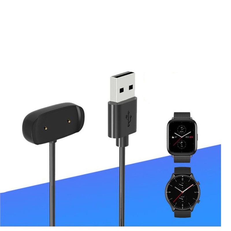 Đế sạc nhanh USB 1M cho đồng hồ thông minh Hua-mi -Amazfit GTR 2/GTS 2/Bip U