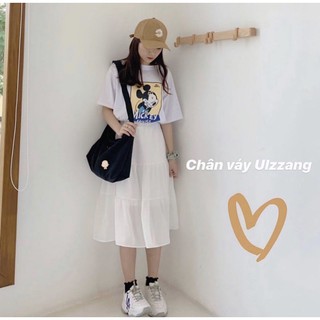 Chân váy BB voan tầng