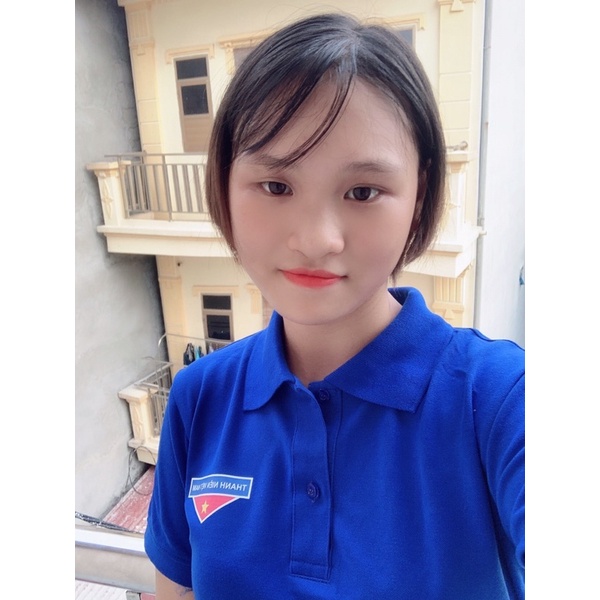 Áo thun đoàn thanh niên chất vải cá sấu, áo polo nam nữ