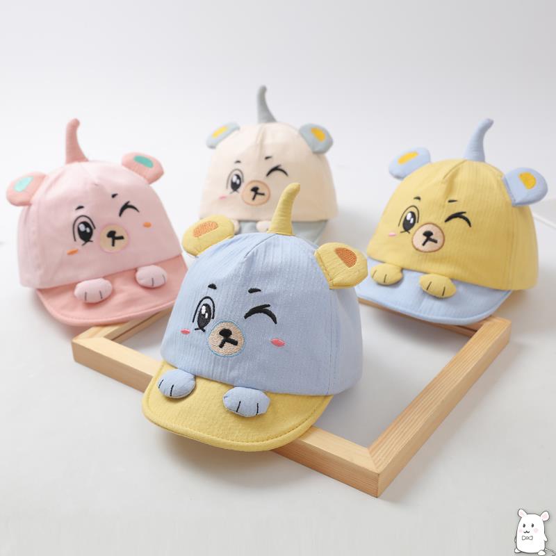 Nón kết cho bé sơ sinh nheo mắt kute