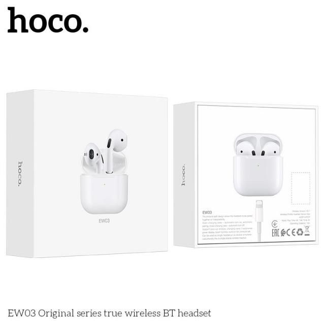 Tai Nghe không dây Bluetooth TWS HOCO EW03 / HOCO CES4 âm Thanh Siêu Hay, Định Vị, Đổi Tên, xuyên âm, chống ồn