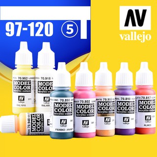 Sơn vallejo model color 17 ml