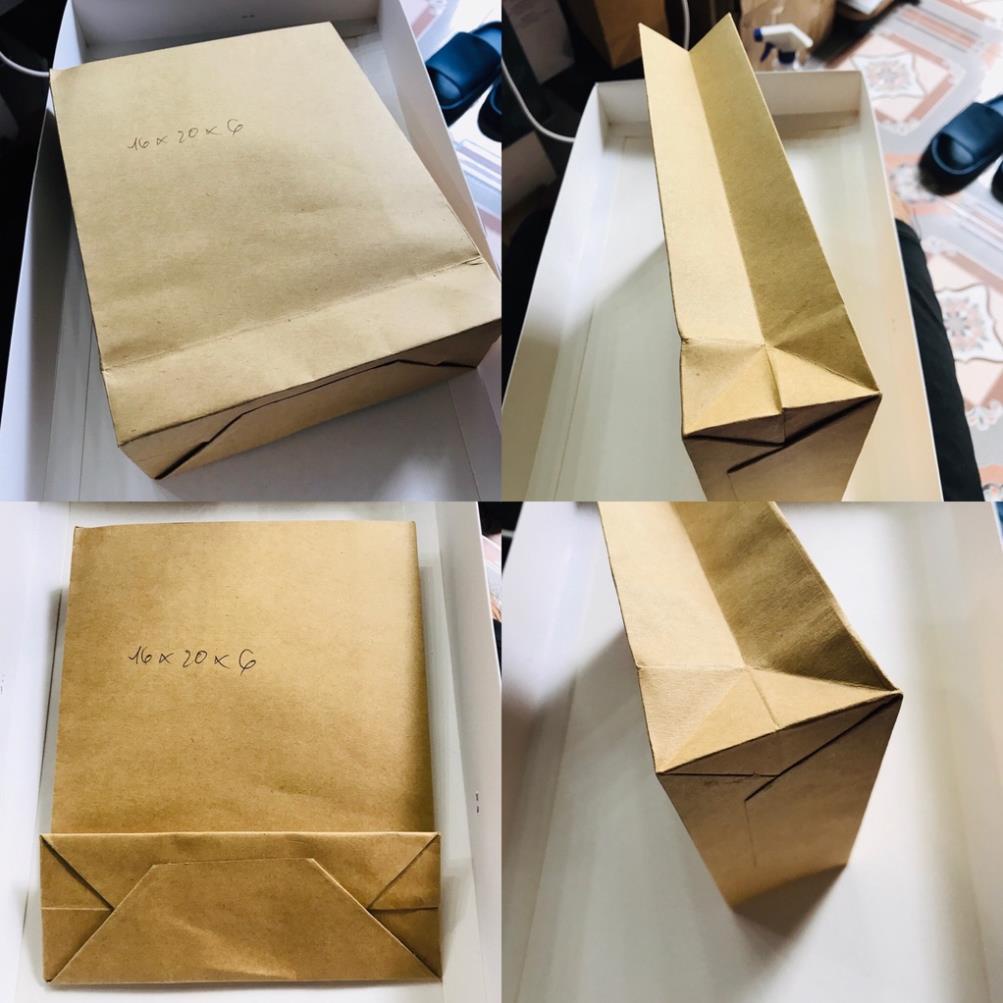 Túi giây kraft nhật gói quà tặng handmade