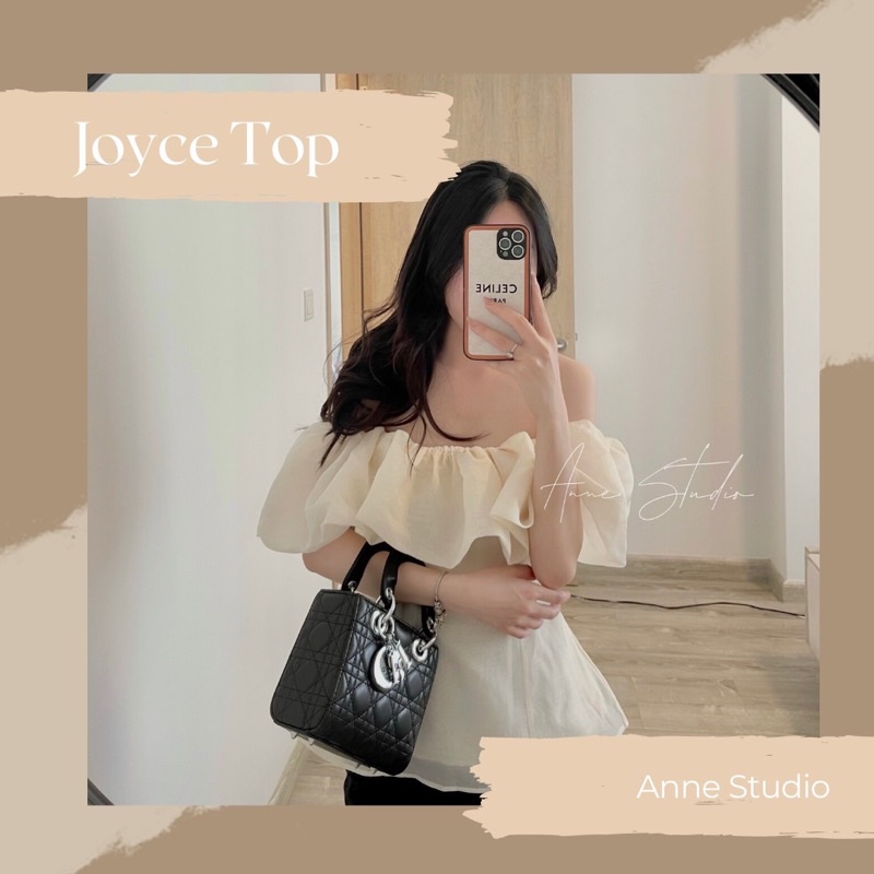 Áo trễ vai_Joyce Top_Anne Studio
